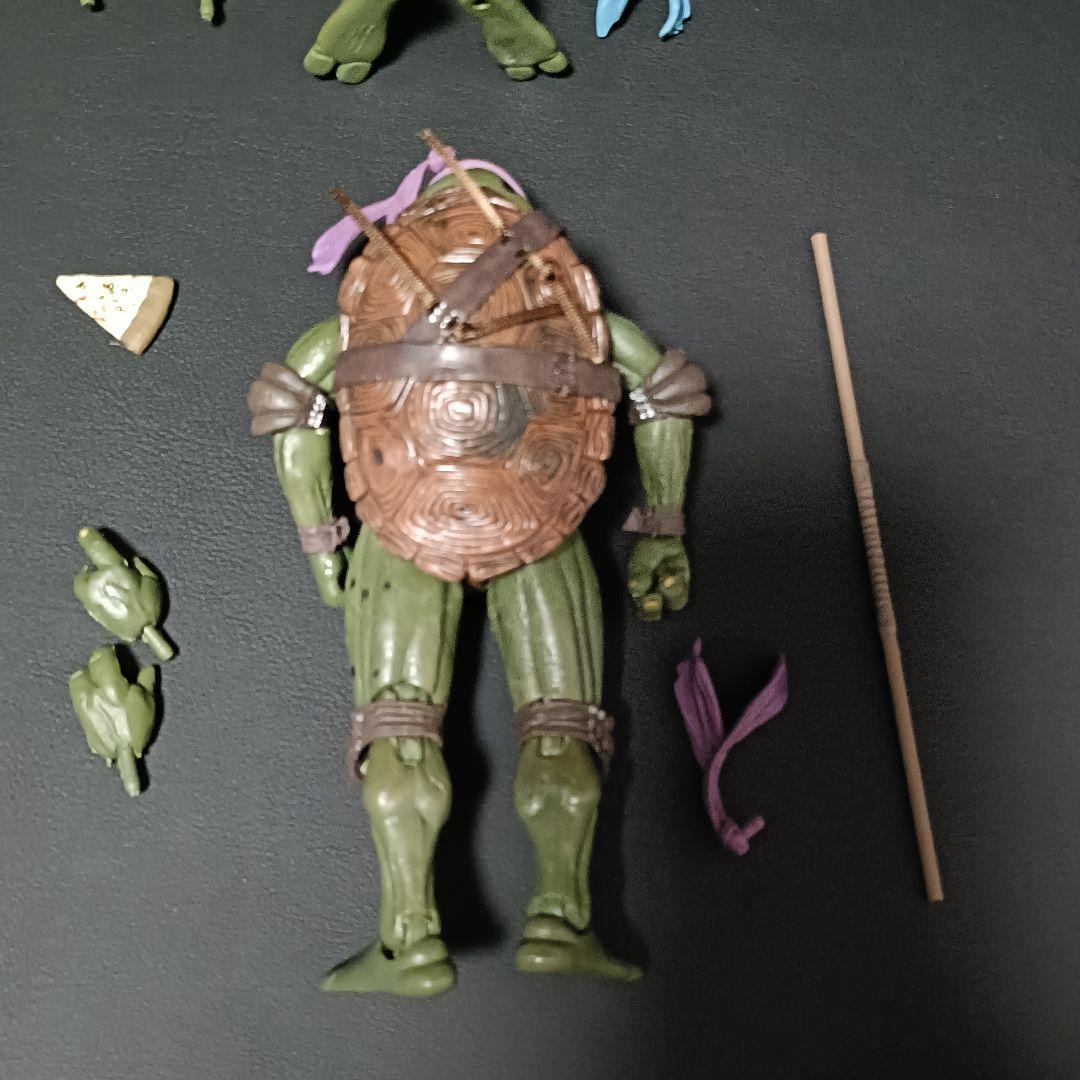 ミュータント・タートルズ アクションフィギュア 4体セット　ネカ　NECA