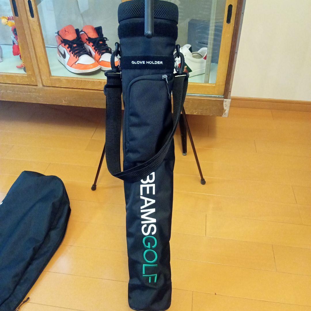 ✨️超美品✨️　BEAMSゴルフ クラブケース セルフスタンド 軽量 片手