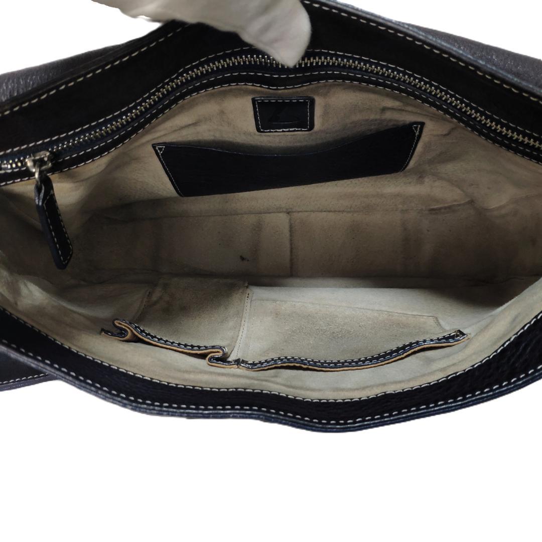 土屋鞄 ショルダー メッセンジャー バッグ トーンオイルヌメ 斜め掛け レザー