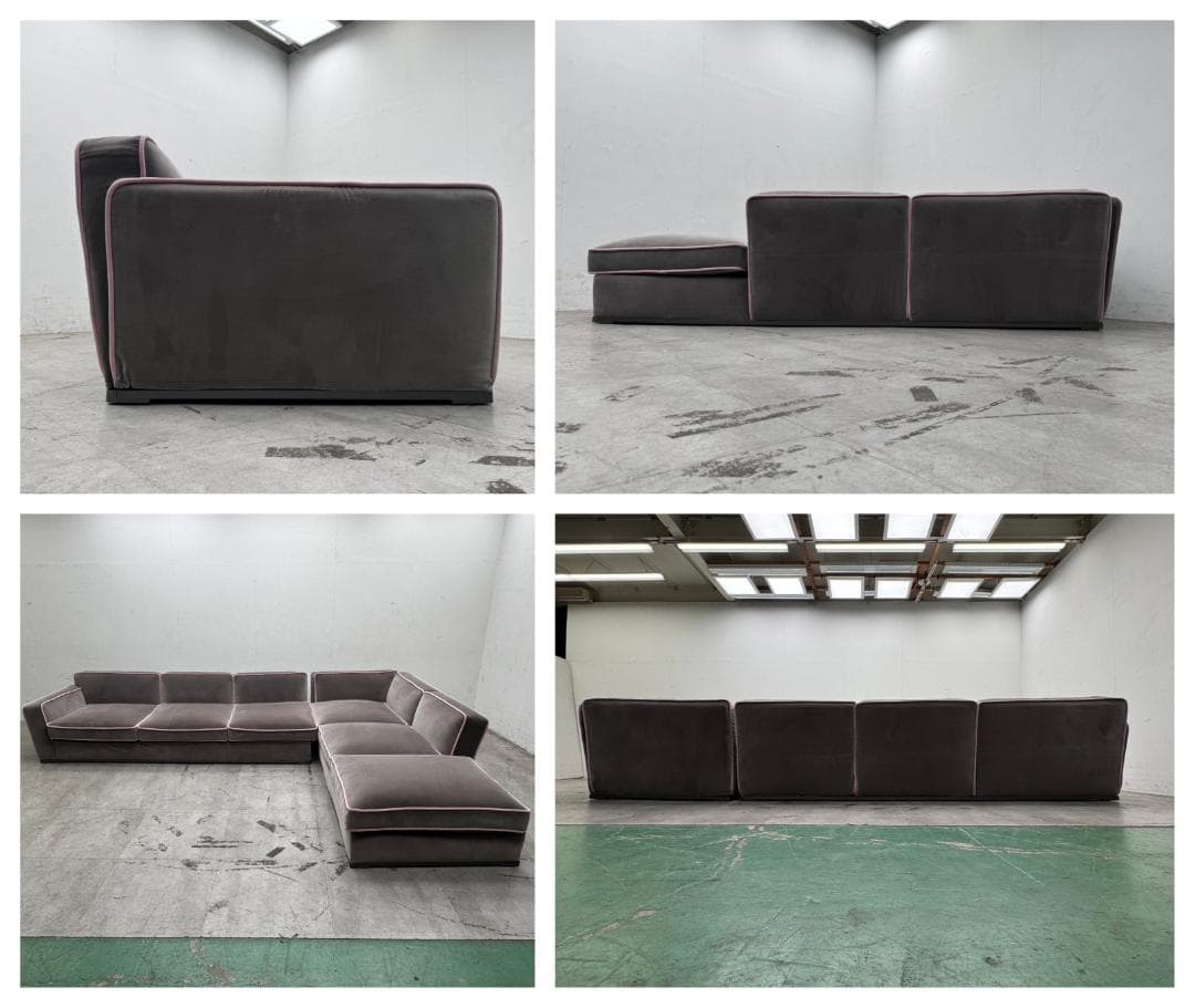 T5586☆展示品☆B&B ITALIA☆MAXALTO☆SOLATIUMソファ