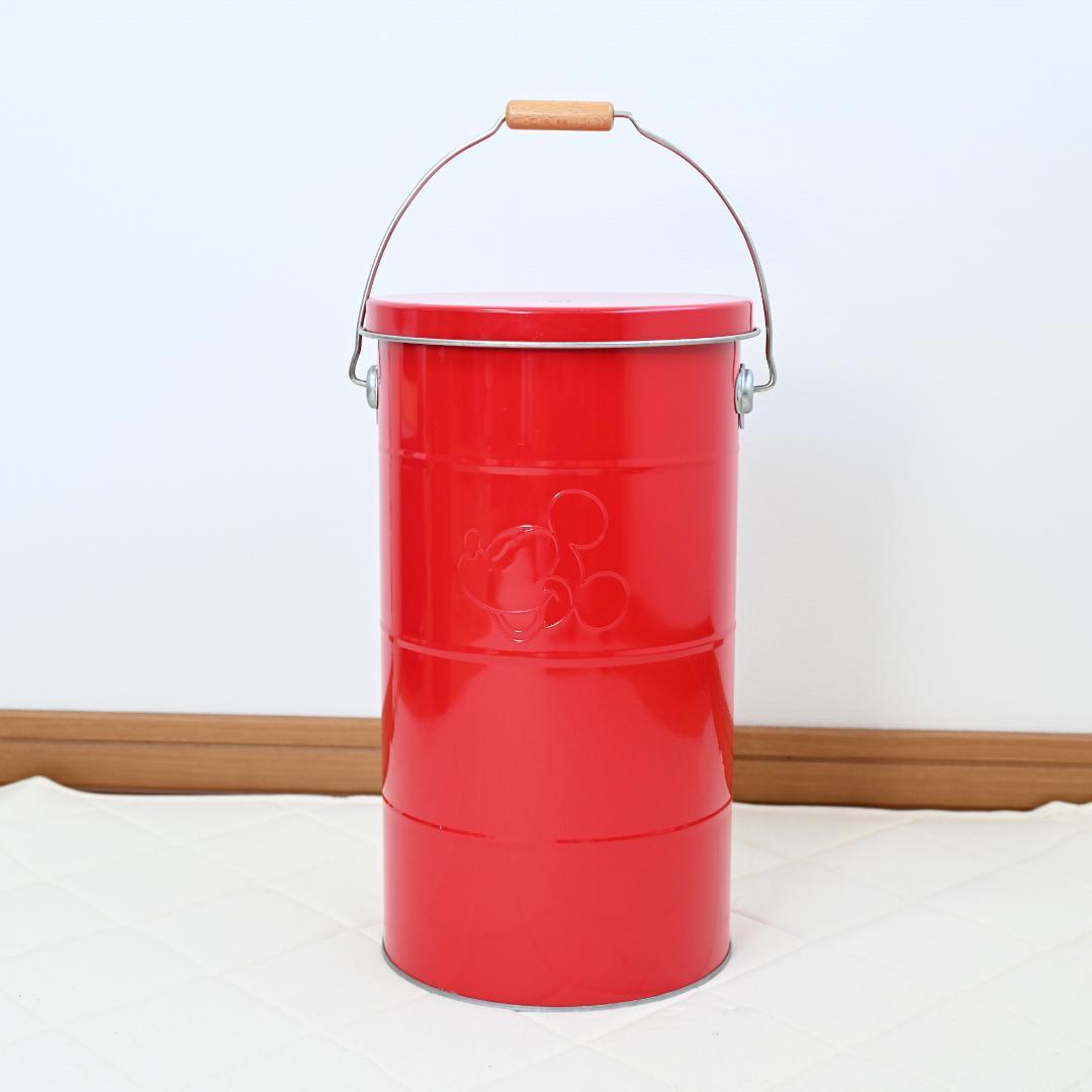 ミッキー OBAKETSU オバケツ 米びつ 10kg 柄 レア 中古