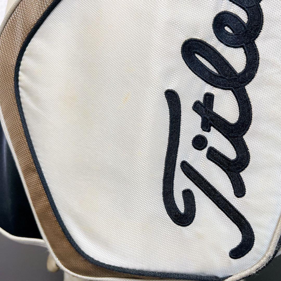 タイトリストキャディバッグ9.5型 8分割カート式ゴルフバッグ Titleist