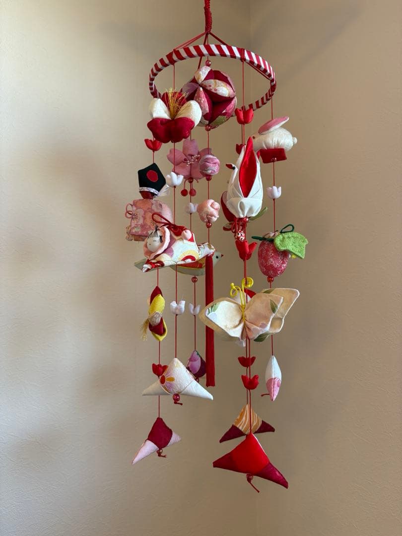 可愛いつるし雛　No.171 桃の節句・ひな祭り・吊るし飾り・節句飾り・ひな人形