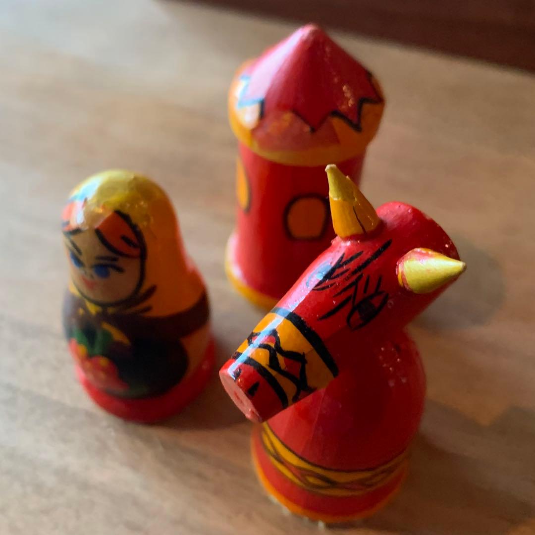 旧ソビエト製マトリョシカチェスセット