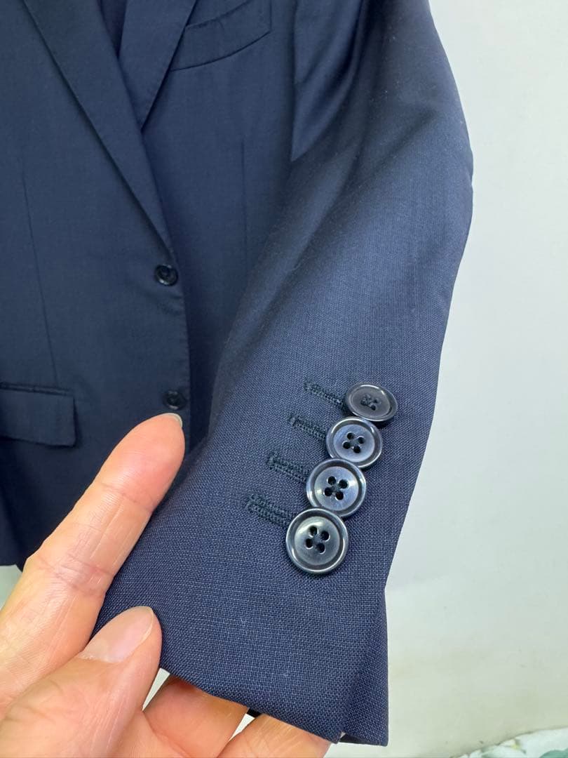 LARDINI サイズ44 ネイビー スーツ