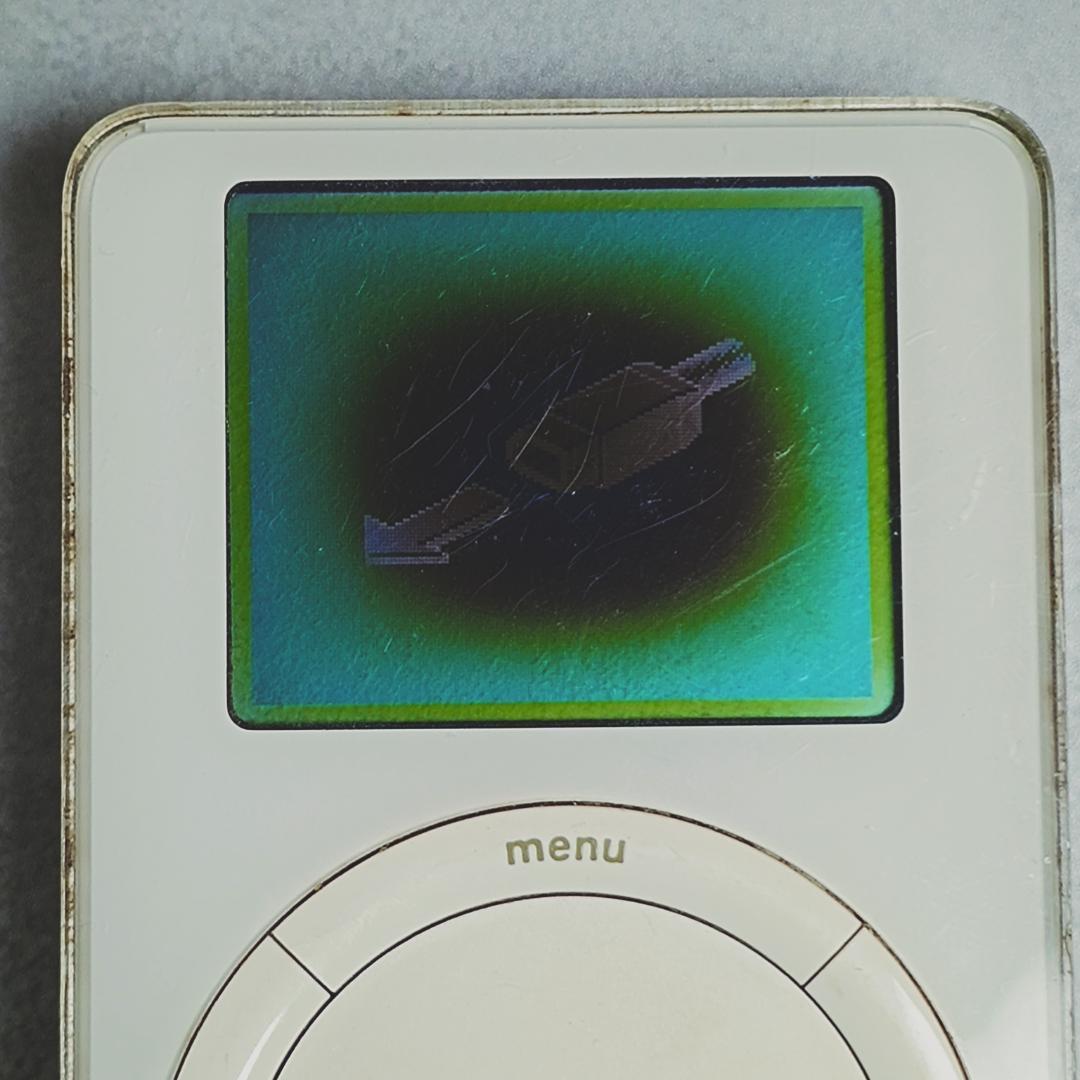 【動作確認済】Apple iPod 第2世代 10GB 液晶焼けあり