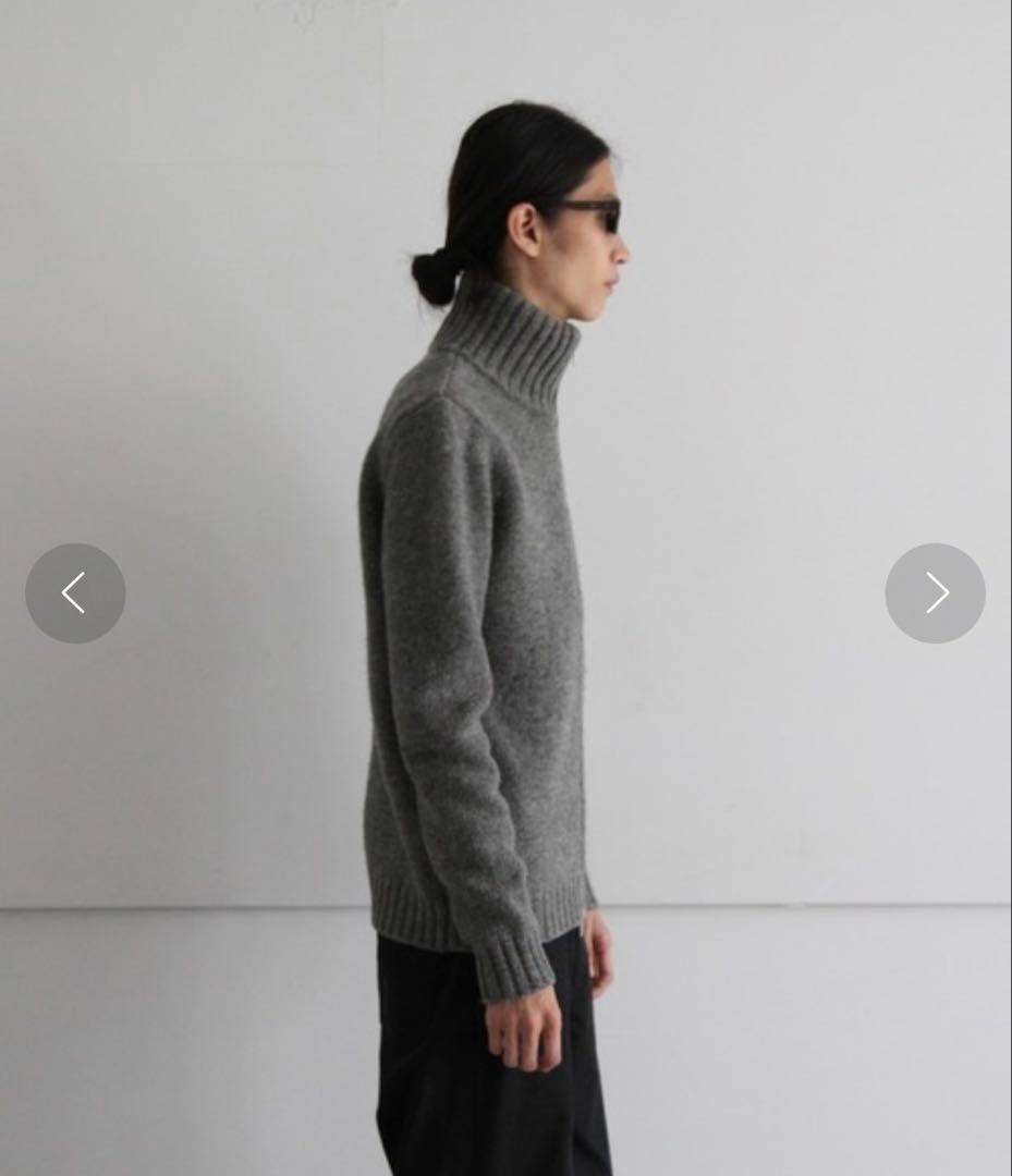 KAIKO カイコー SHRINK ZIP CARDIGAN ニット フルジップ