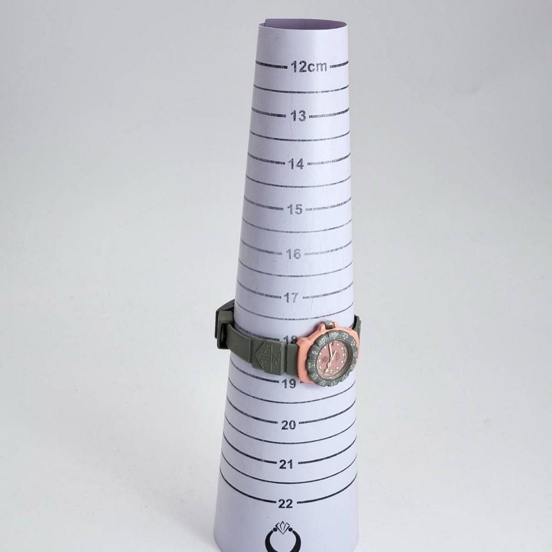 希少　 タグホイヤー フォーミュラ1 360.508 ピンク　グレー　クォーツ