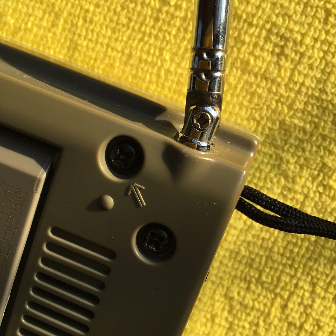 廃盤　フルセット函箱ガイド案内本専用巾着袋リールアンテナ　短波　ICF-SW35