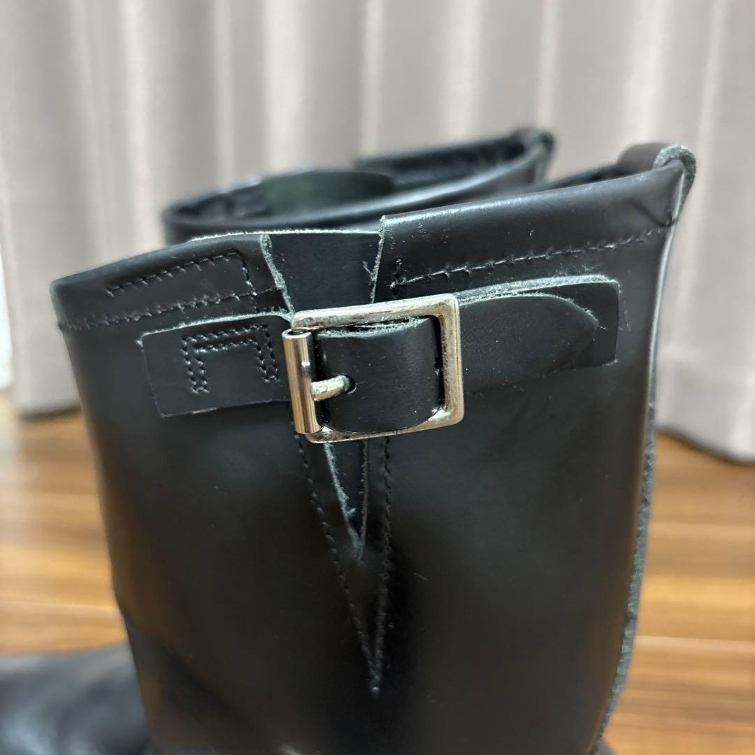 レッドウイング2268エンジニア黒ブラッククローム【8D 26センチ7年良品】