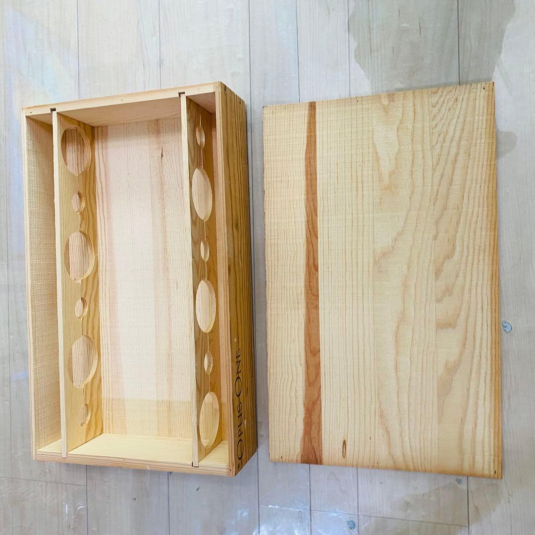 オーパスワン6本用ワイン木箱（空箱）【全7箱セット】