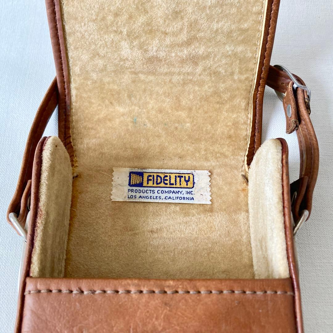 美品 Polaroid SX-70 白茶 整備済 レザーケース付き ポラロイド