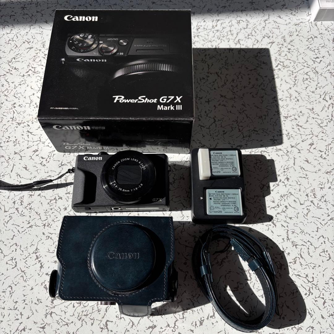 デジタルカメラ Canon PowerShot G7 X Mark III