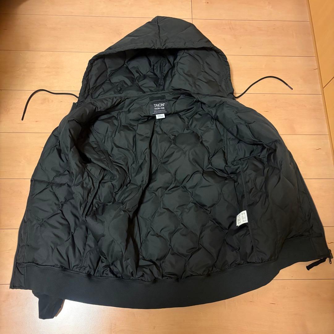 SHIPS any別注 TAION ダブルジップ ダウン ダウン95%