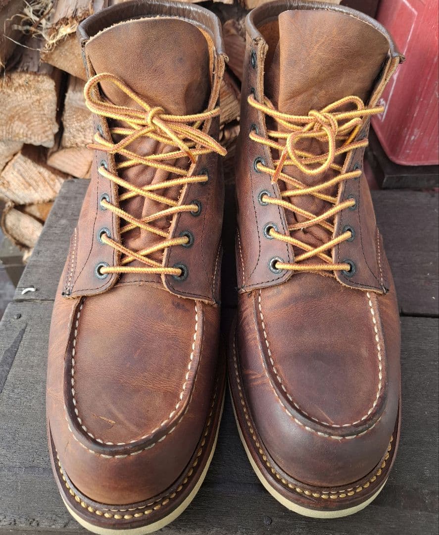 美品　レッドウィング 1907 クラッシックモックトゥ　ラフ&タフ　11D