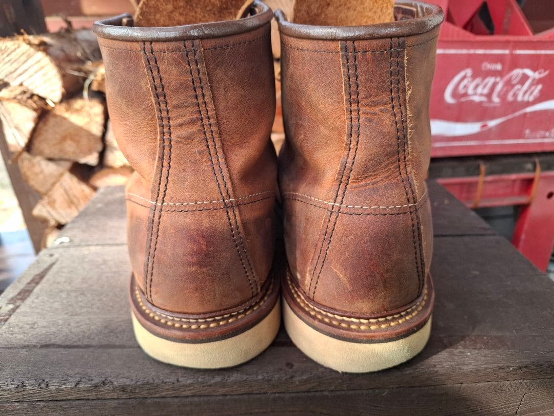 美品　レッドウィング 1907 クラッシックモックトゥ　ラフ&タフ　11D