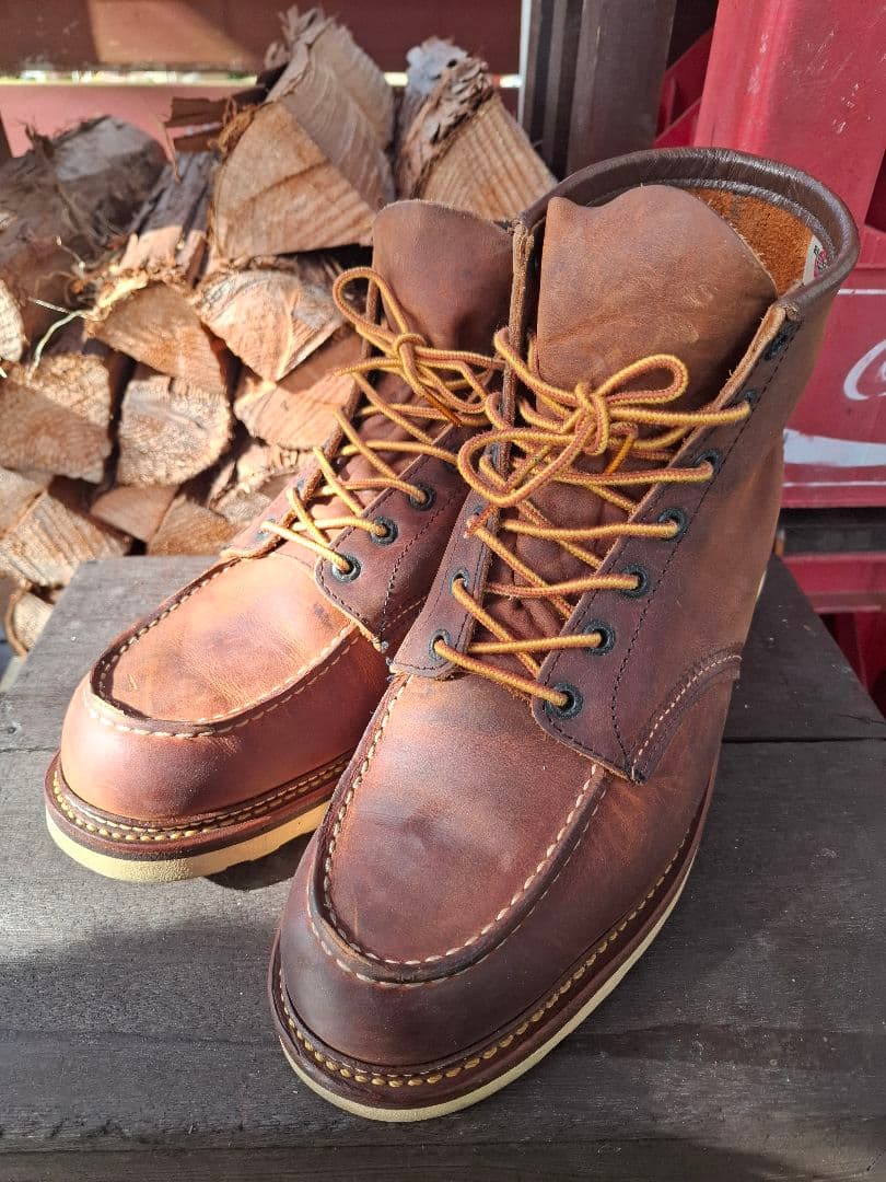 美品　レッドウィング 1907 クラッシックモックトゥ　ラフ&タフ　11D