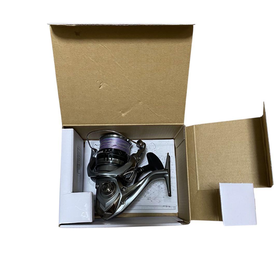 【美品】SHIMANO NASCI 4000XG リール　ゴメクサスハンドル