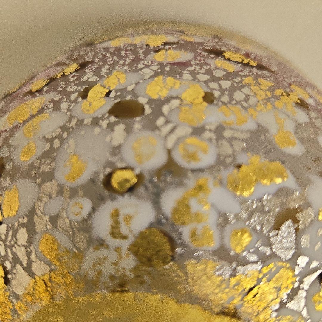 ガラス　抹茶碗　夏茶碗　一品作