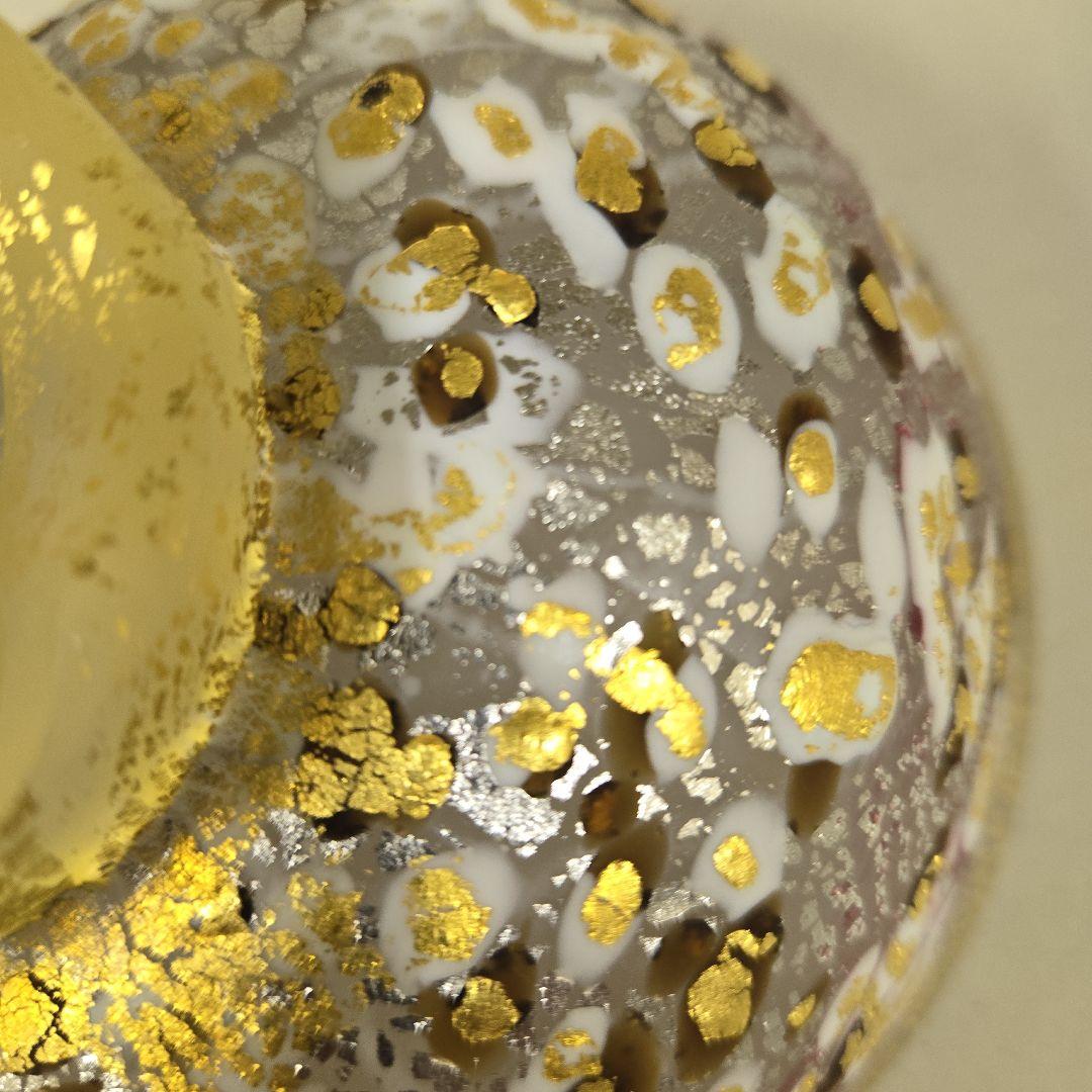 ガラス　抹茶碗　夏茶碗　一品作