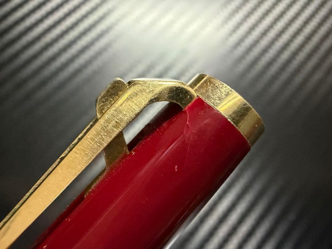 美品 モンブラン No.181 ボルドー ボールペン ハンマートリガー