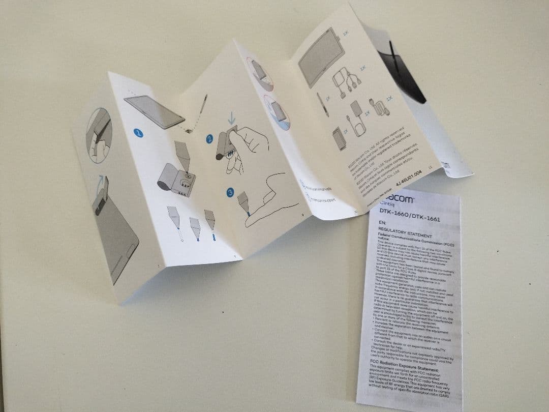 【動作確認済】Cintiq16ワコム液タブ（DTK1660K0D）
