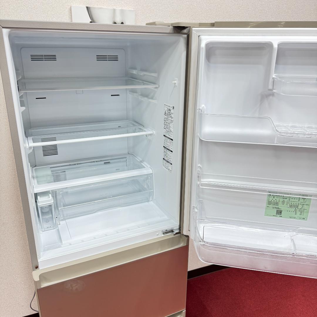 東京23区送料無料　美品パナソニック3ドア冷蔵庫2022年製335L　洗浄済み