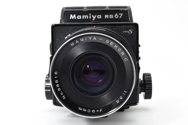 フィルムカメラ Mamiya RB67 pro S SEKOR 90mm f3.8 #435-1
