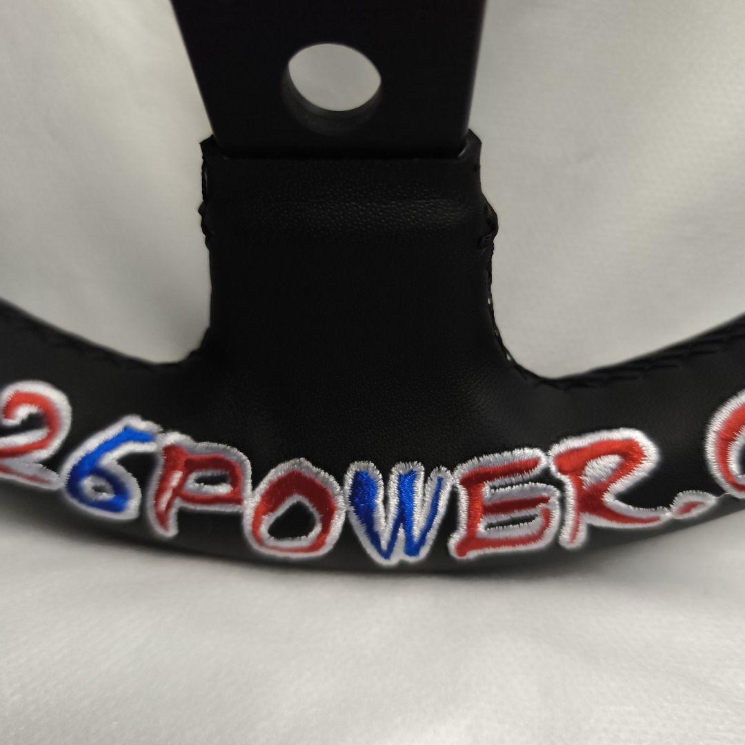 326powerスタイル　ラリークイックステアリング　320mmディープ