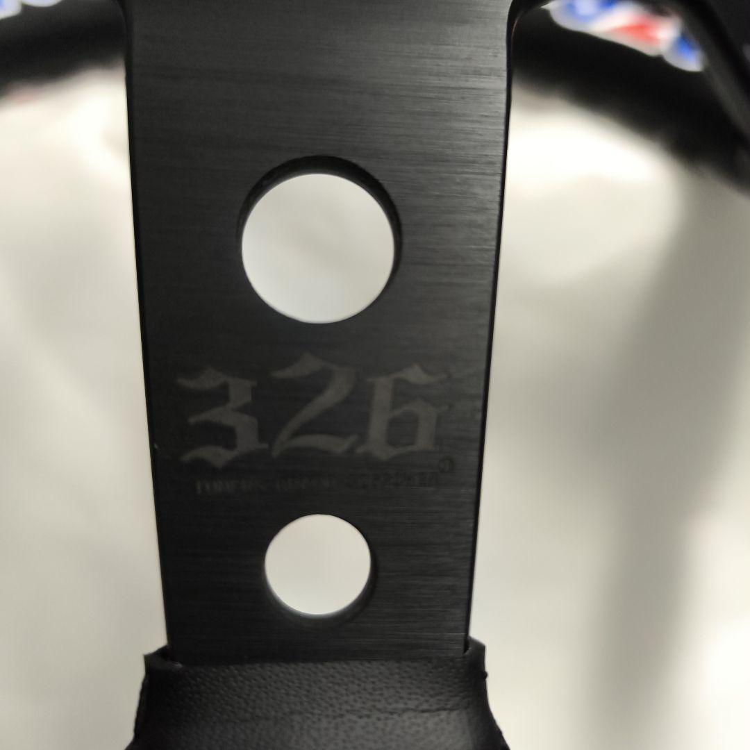 326powerスタイル　ラリークイックステアリング　320mmディープ