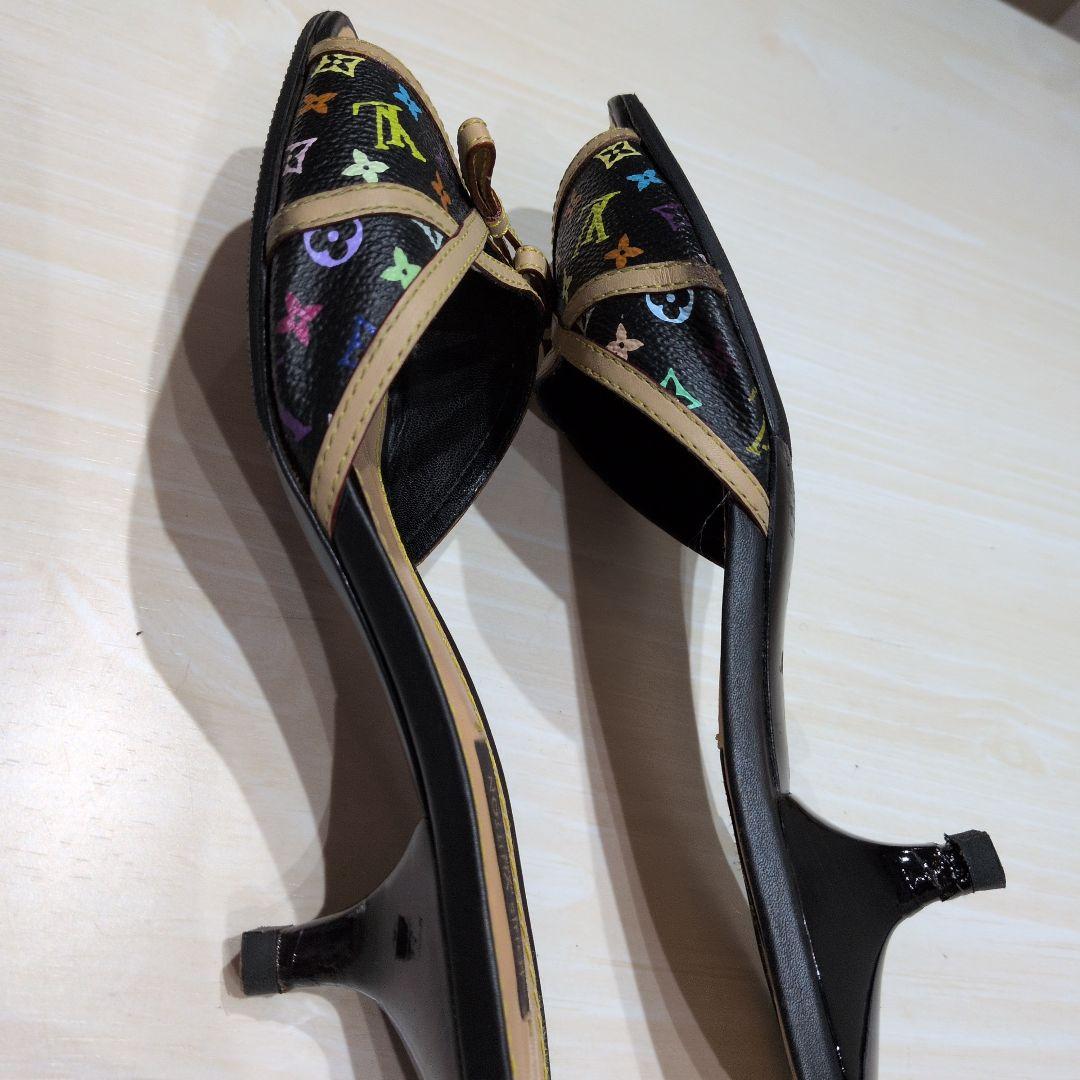 Louis Vuitton サンダル モノグラムマルチカラー　36ハーフ