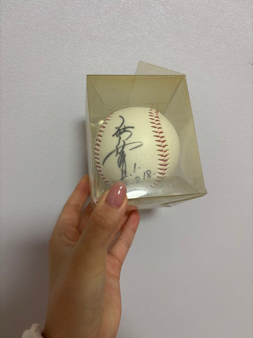 秋山幸二 サイン入り野球ボール 激レア