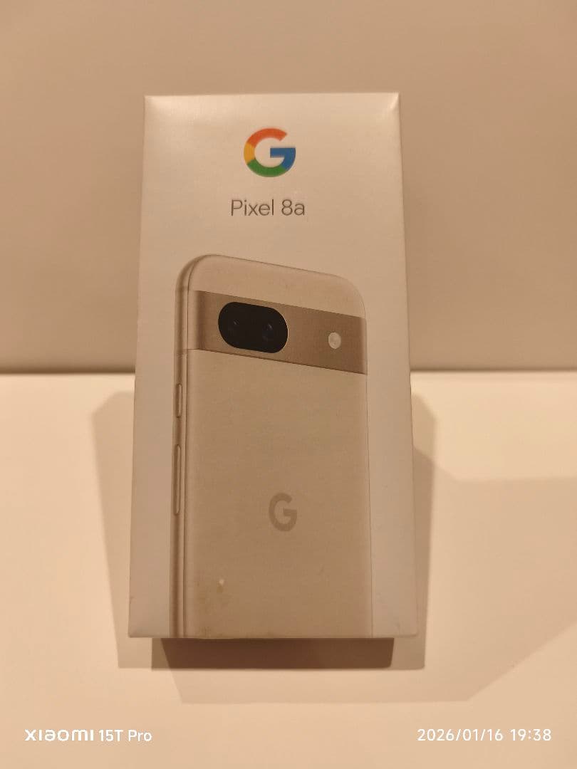 美品 Google Pixel 8a バッテリー93% SIMフリー ポーセリン
