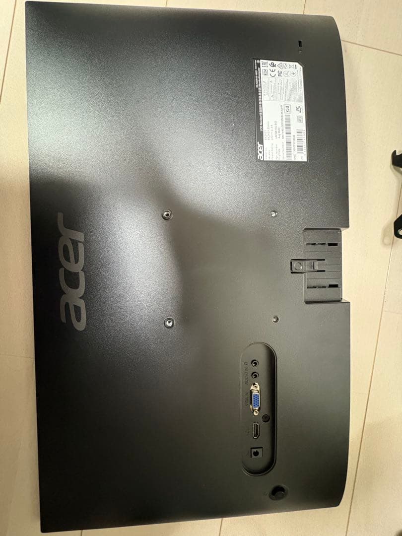 「最終値下げ」acer　100Hz モニター　モニターアーム付き