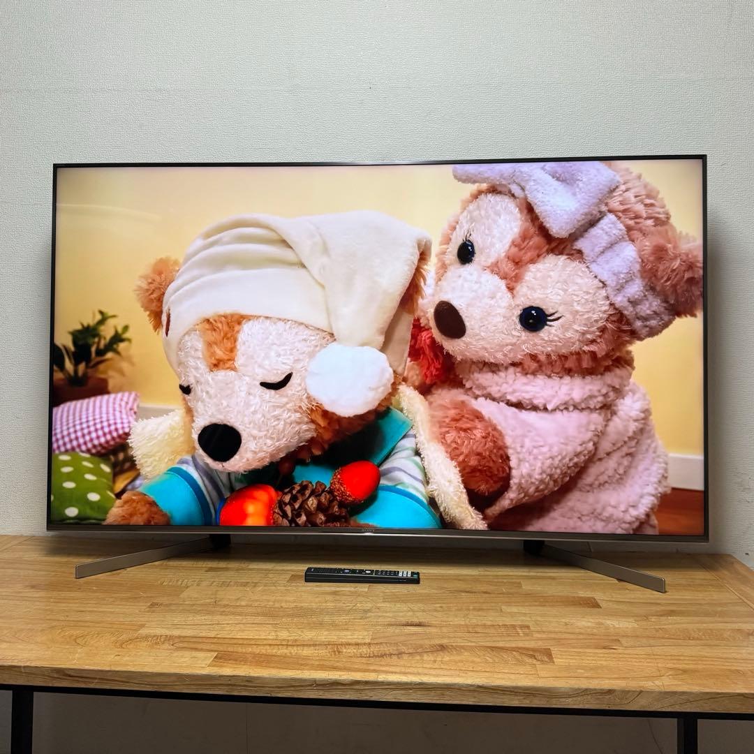 SONY 55V型 4K液晶テレビ BRAVIA KJ-55X9500G 動画○