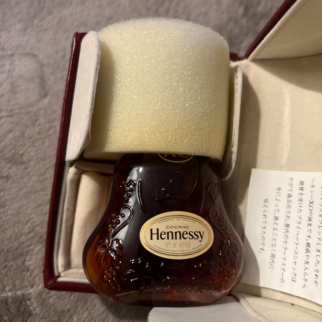 ヘネシーxo 50ミリ　ネクタイケース　ジュエリーケース