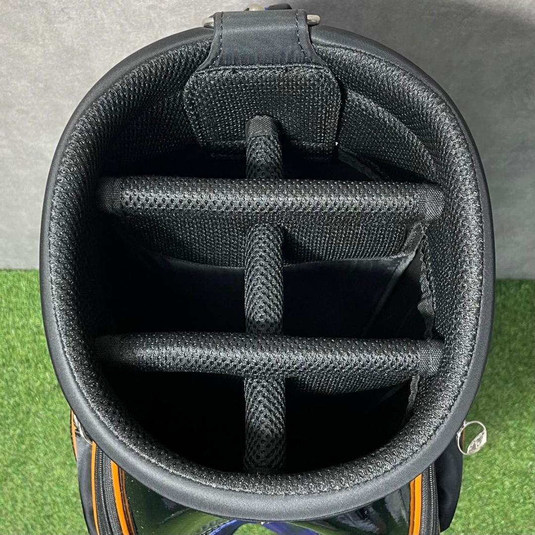 【美品】ルコックスポルティフ キャディバッグ ゴルフバッグ レディース パープル