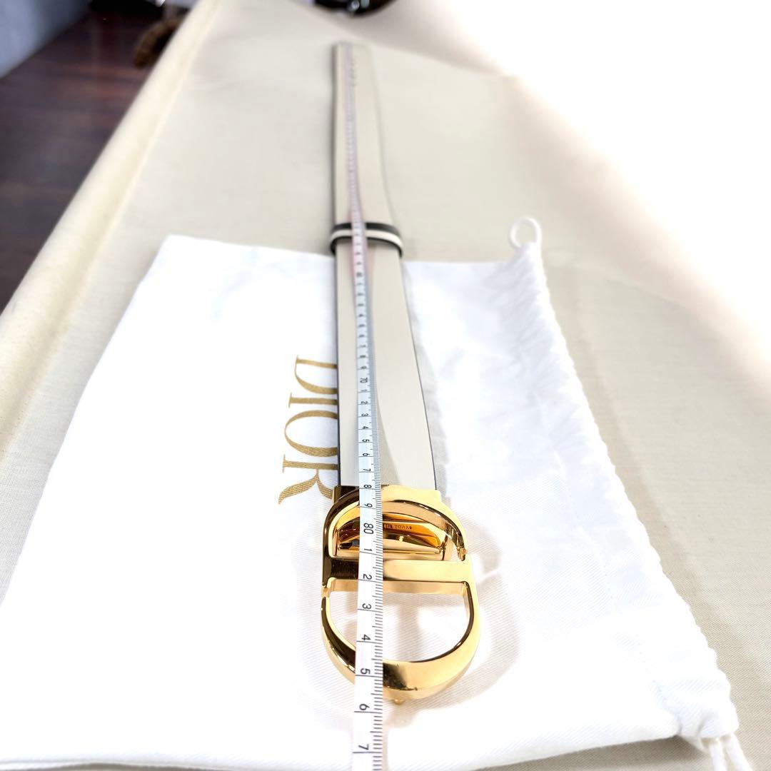 【美品】✨ DIOR ✨ 30Montaigne ロゴ リバーシブル レザー