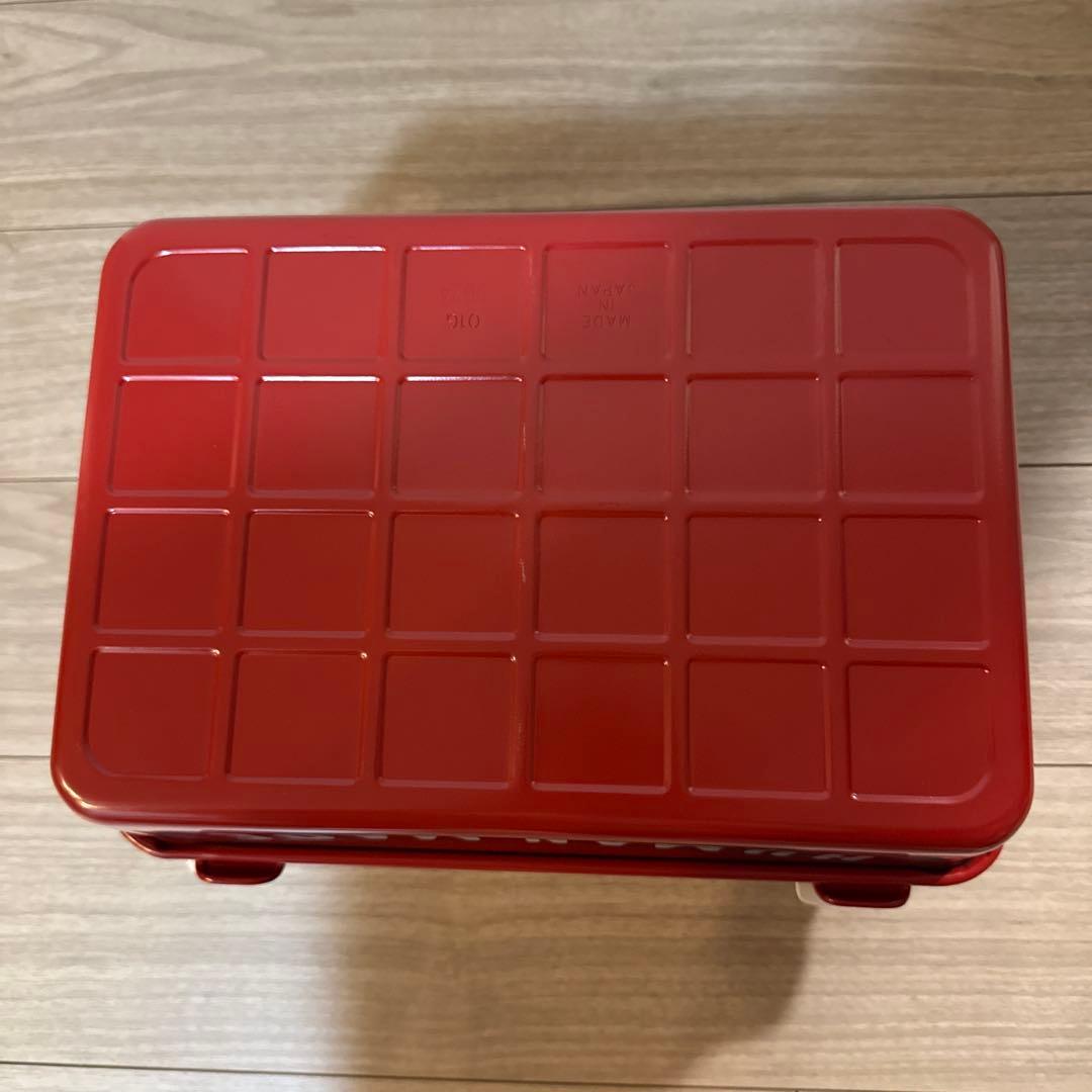 家具・インテリア HUMAN MADE STACKING BOX white red set