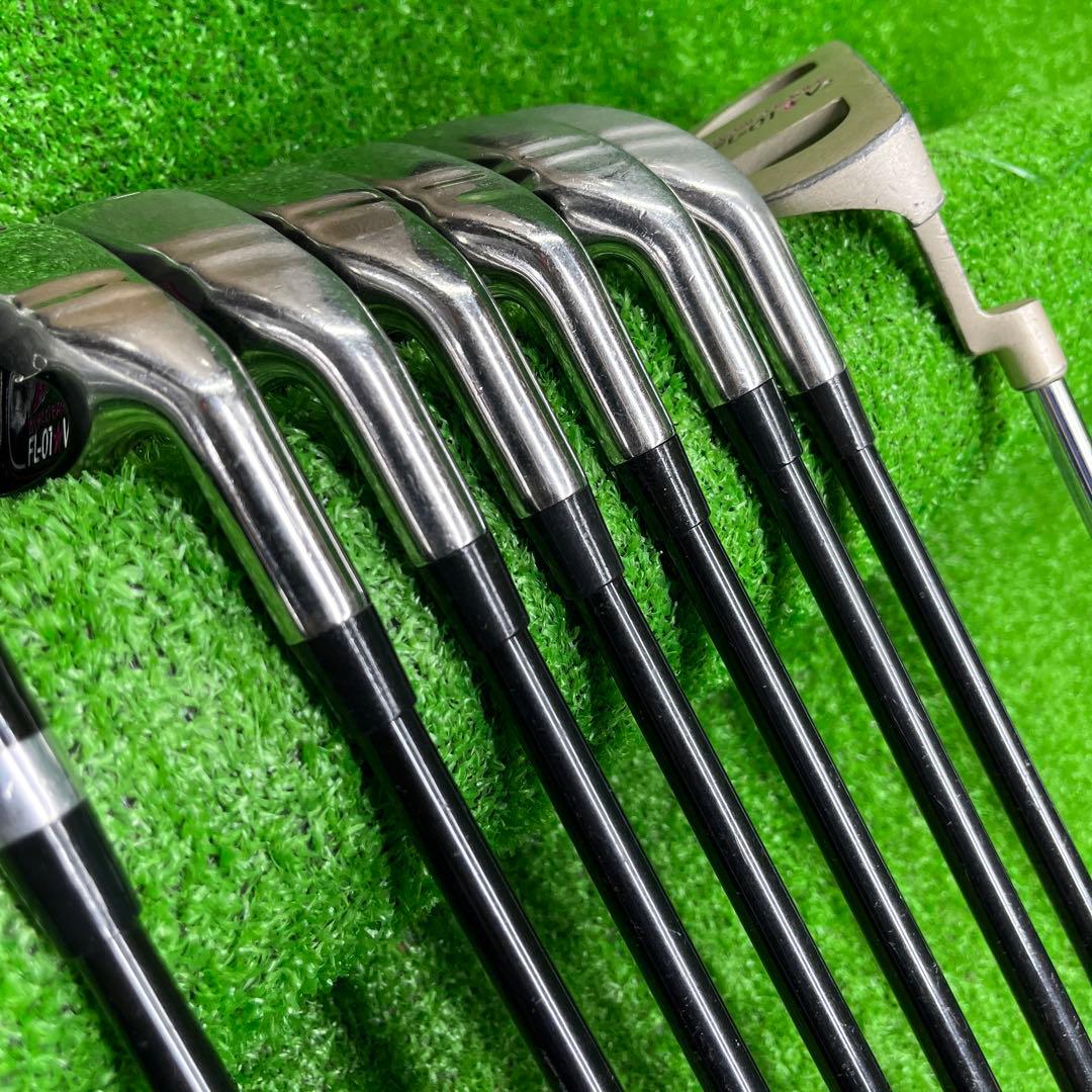 NFG-281 WORLD EAGLE FW.アイアン.パター レディースセット