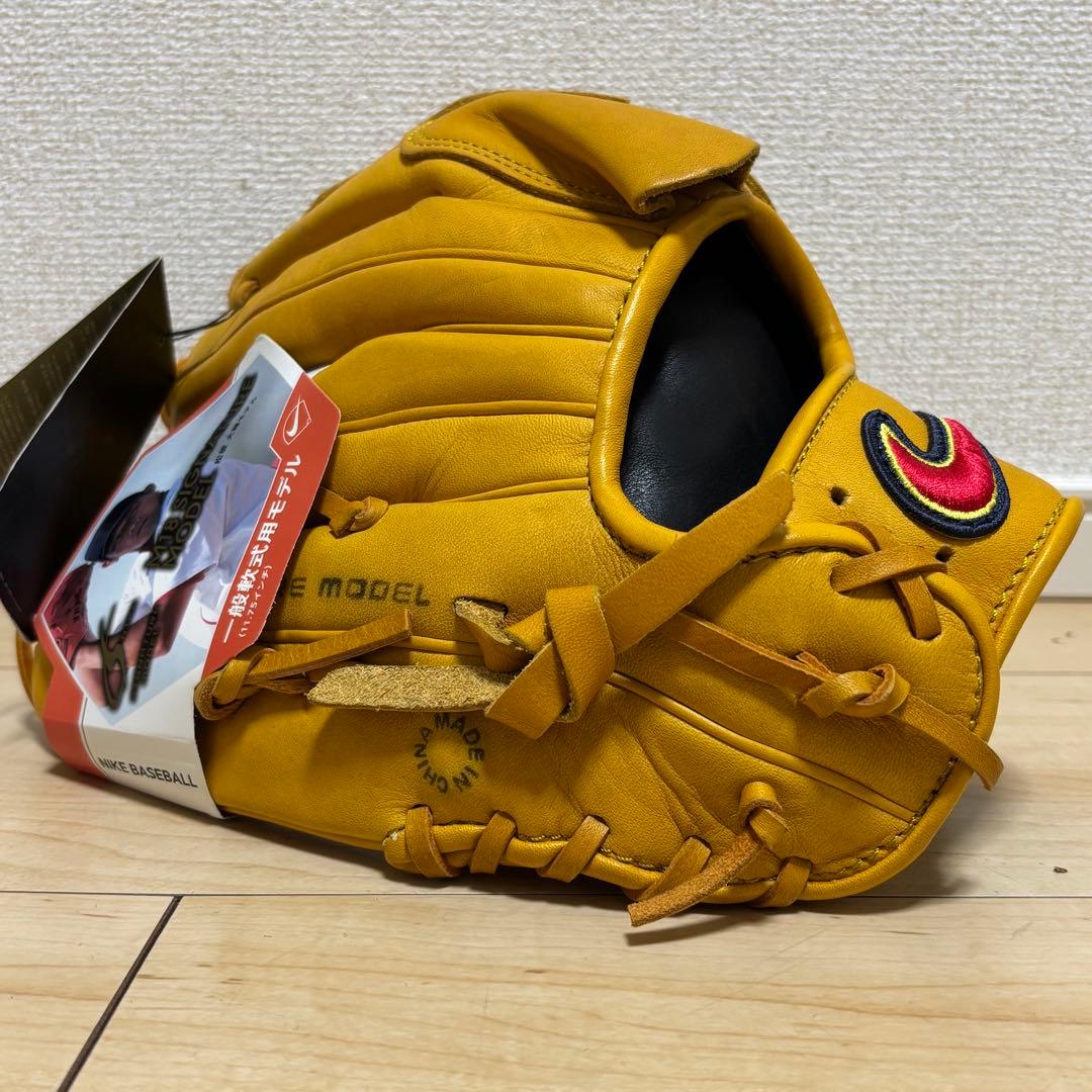 NIKE 軟式グローブ 一般軟式 松坂大輔モデル 投手用 未使用 希少 タグあり