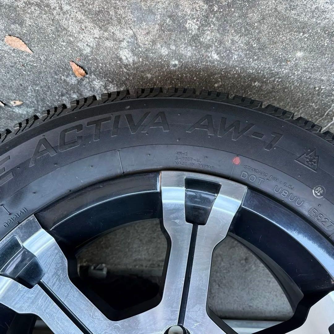 MKW MK-36 ナンカンAW-1 スタッドレスホイール16インチ　デリカD5