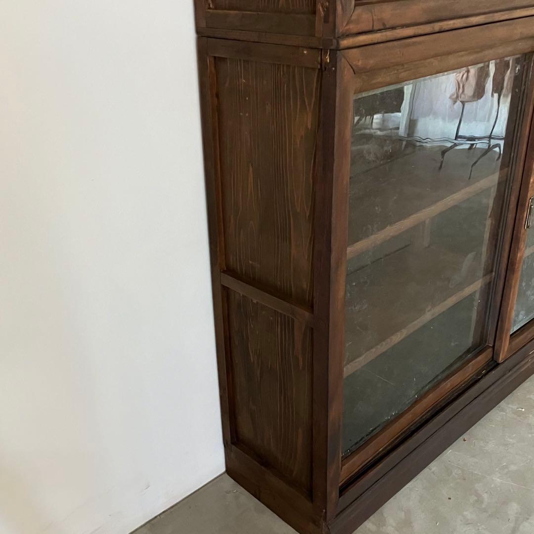 レトロ　ヴィンテージ　古家具　古民家　古道具　食器棚　シェルフ　ガラス棚