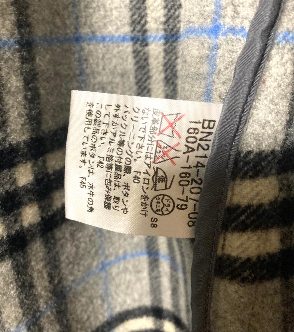 【未使用品】BURBERRY ダッフルコート 160A バーバリーロンドン