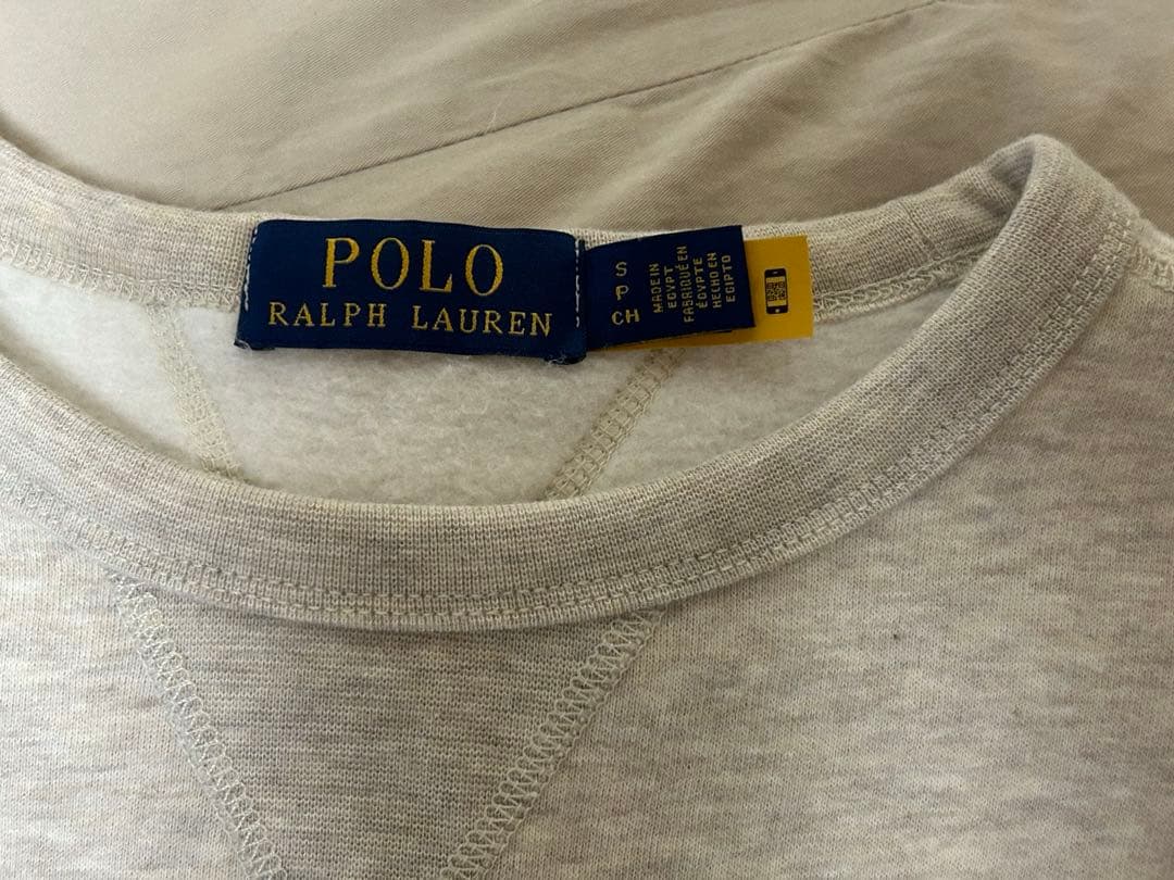 美品☆Polo Ralph Lauren ベージュ トレーナー・スウェット☆SP