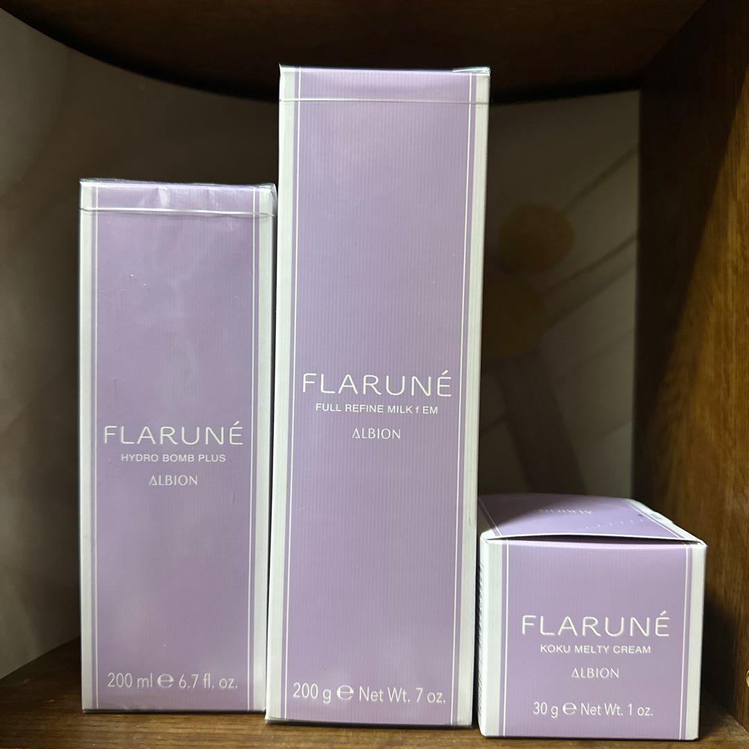 「新品未開封品」アルビオンフラルネ フルリファインミルクf EM ハイドロボム