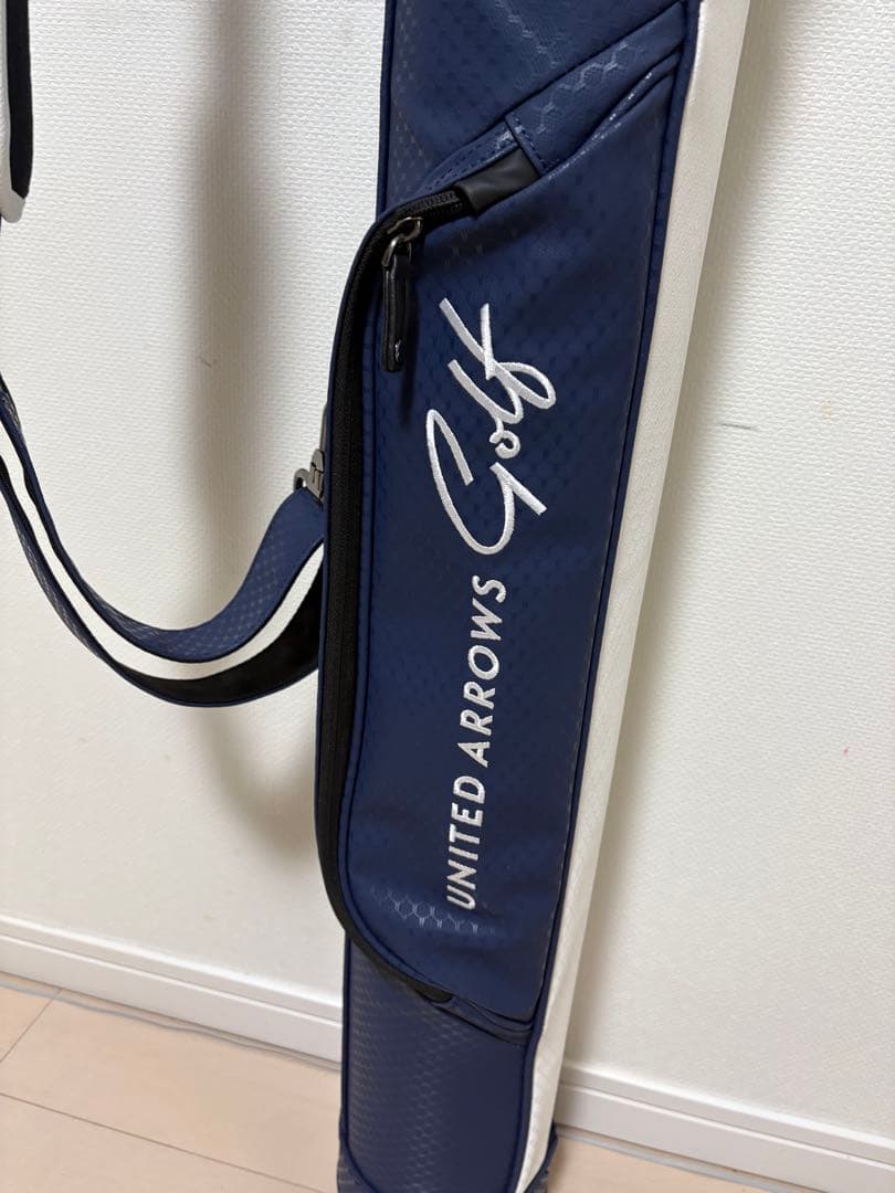 UNITED ARROWS Golf ゴルフレンジバッグ ネイビー