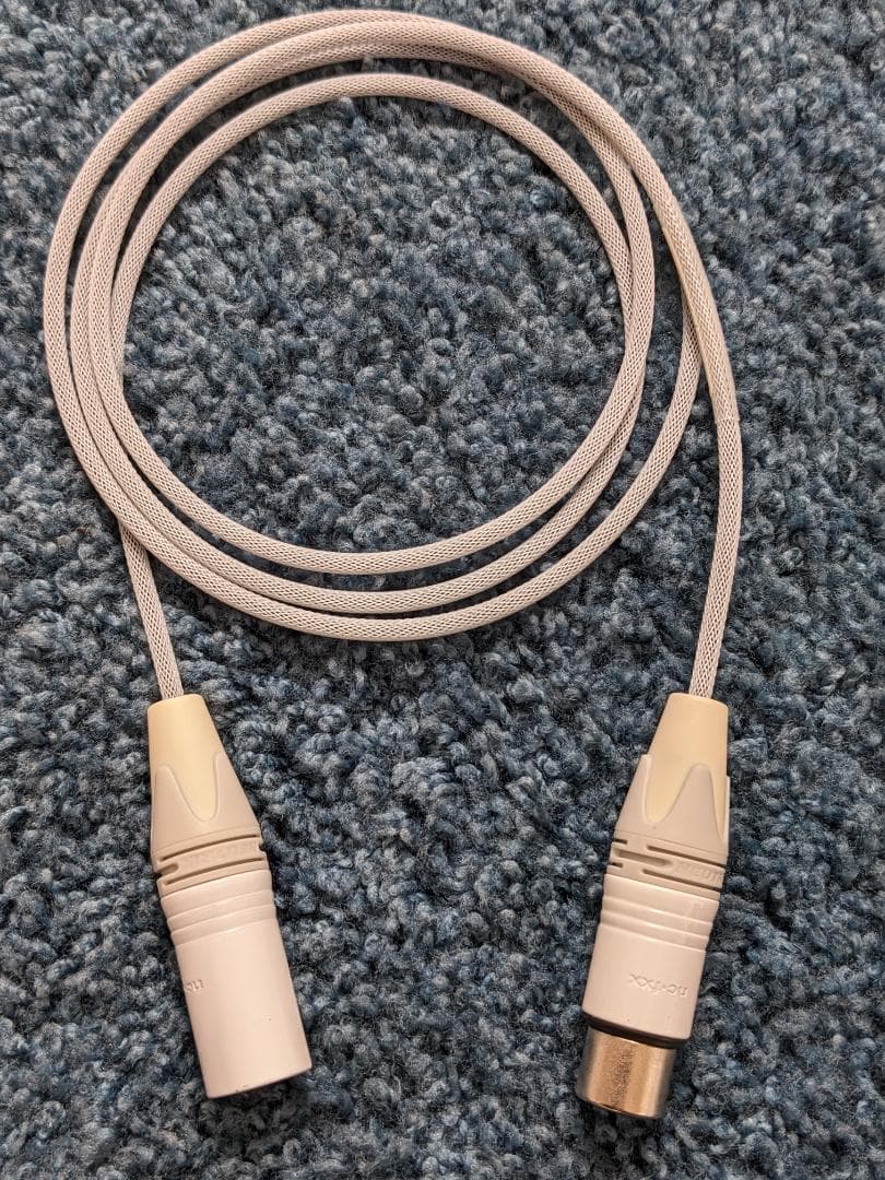 極美品 トップウイング White Signal XLR ケーブル 1.5mペア