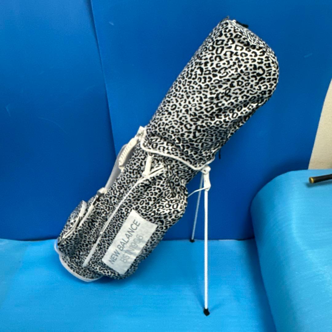 NEW BALANCE BSTN906 ゴルフバッグ ヒョウ柄
