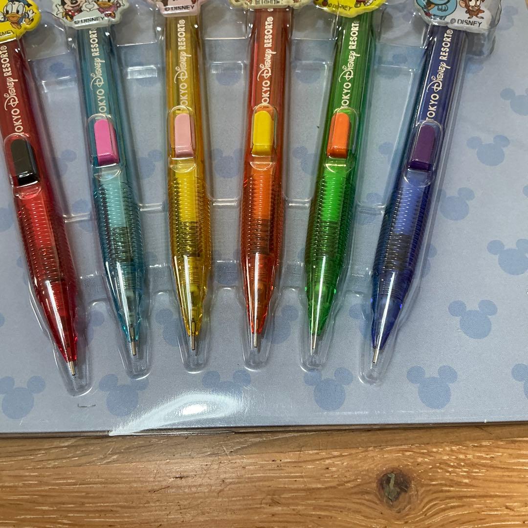 激レア東京ディズニーリゾート シャープペンシル 6本セット